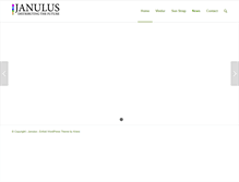 Tablet Screenshot of janulus.com